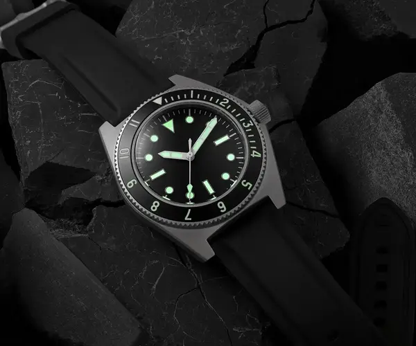 Montre militaire de plongee BENRUS Type 1 MIL SPEC 0