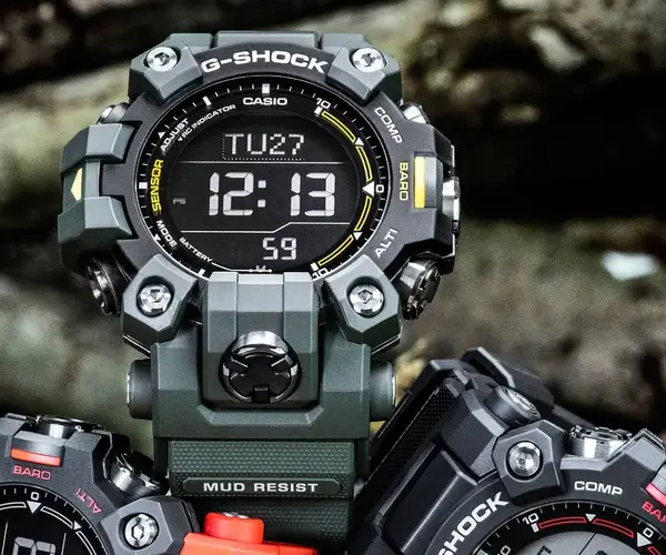 Montre militaire g shock master of g mudman gw 9500 0