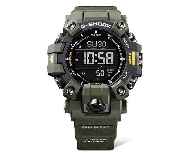 Montre militaire g shock master of g mudman gw 9500 000