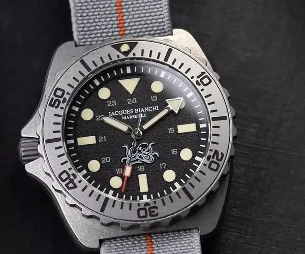 Montre plongee Jacques Bianchi JB300 Poulpro 0