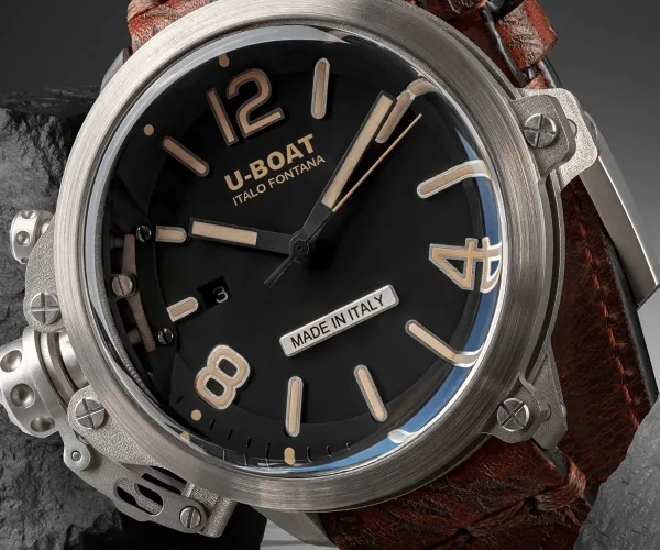 U BOAT montre de plongee style militaire 0
