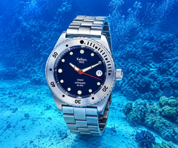 Montre kelton montre de plongee 1955 40 atm 32