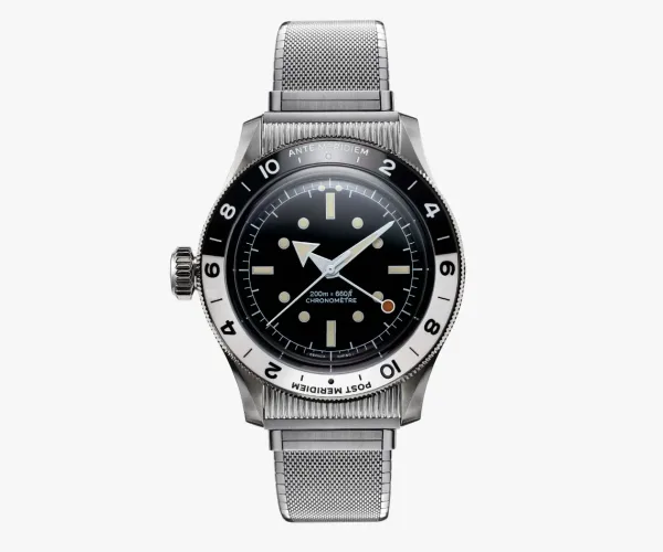 Montre militaire serica chronometre de voyage gmt 5