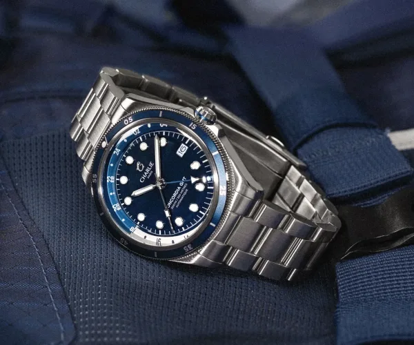 Montre plongee charlie paris concordia gmt 12