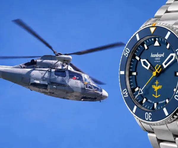 Montre plongee hanhart fly navy 13
