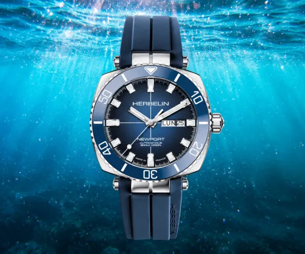 Montre plongee herbelin newport diver automatique 20