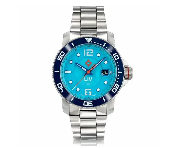 Montre plongee liv gx diver s 44mm ocean blue 2 0 3