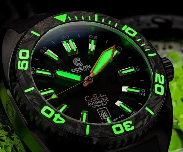 Montre plongee ocean crawler core diver black 1