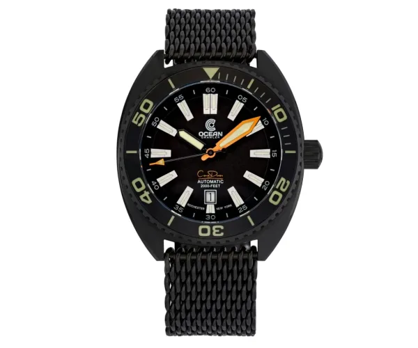 Montre plongee ocean crawler core diver black 2