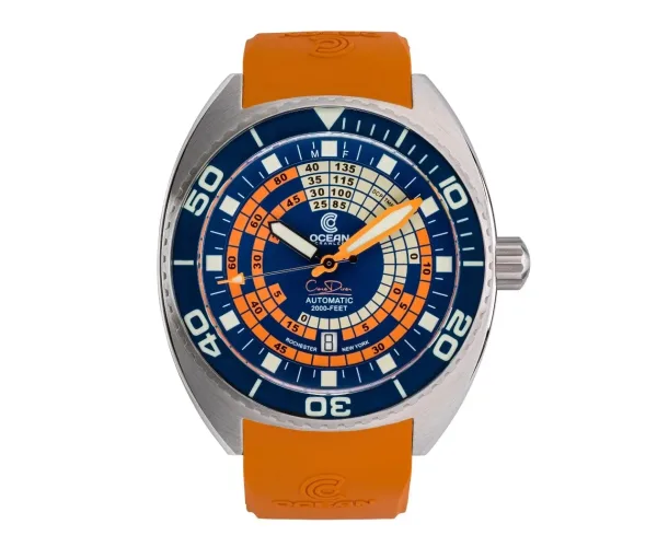 Montre plongee ocean crawler decompression timer 8