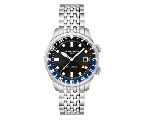 Montre plongee spinnaker bradner gmt automatic 6