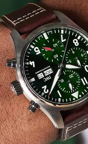 Montre Aviateur IWC Chronographe 3