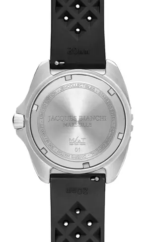Montre Militaire Jacques Bianchi Marseille JB300 Noire 3