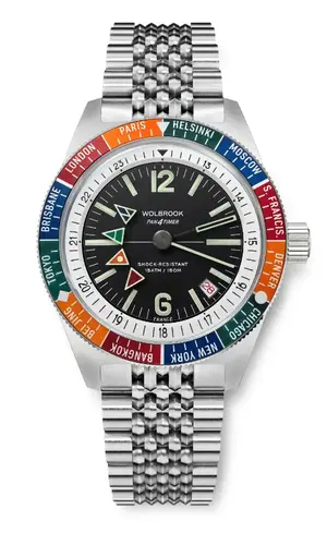 Montre Plongee Wolbrook Pan4 Timer Automatique 2
