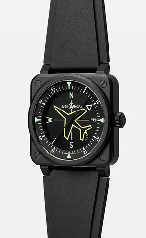 Montre aviaiteur Bell Ross BR 03 Gyrocompass 2