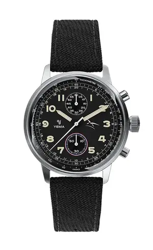 Montre aviateur Yema Flygraf Bi Compax AAE 1