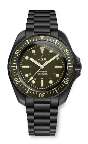 Montre commando HGP Diver 200 M Automatic 2