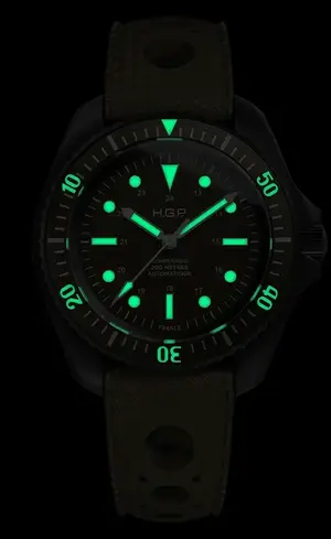 Montre commando HGP Diver 200 M Automatic 3