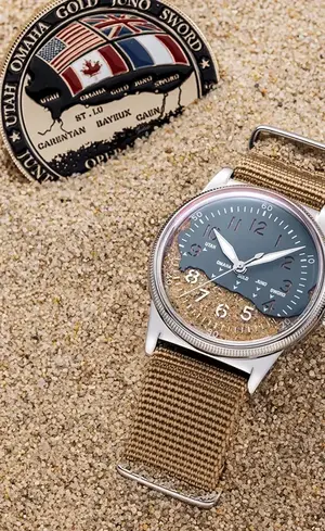 Montre militaire Praesidus A 11 Utah Beach Sand MK2 3