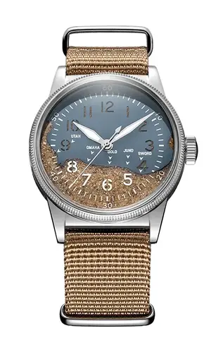 Montre militaire Praesidus A 11 Utah Beach Sand MK2 5