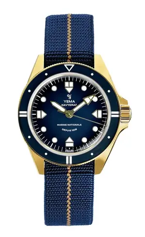 Montre militaire YEMA Navygraf Marine Nationale 400th Anniversar Edition 2