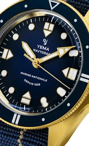Montre militaire YEMA Navygraf Marine Nationale 400th Anniversar Edition 3