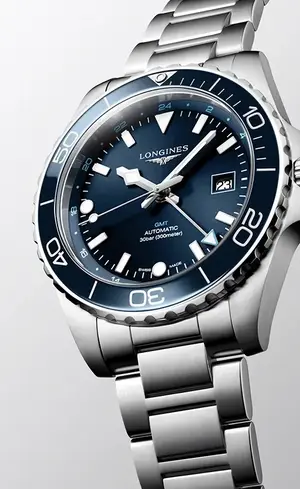 Montre plongee Longines Hydroconquest GMT 1