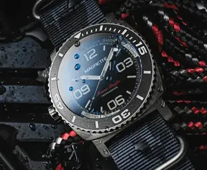Montre plongee Magrette Moana Pacific Professional Titanium 00