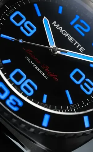 Montre plongee Magrette Moana Pacific Professional Titanium 5