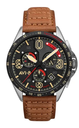 Montre aviateur avi 8 p 51 mustang blakeslee chronograph 2