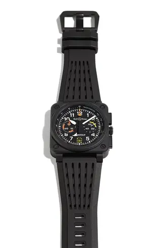 Montre aviateur bell ross br 03 chrono rafale solo display 4