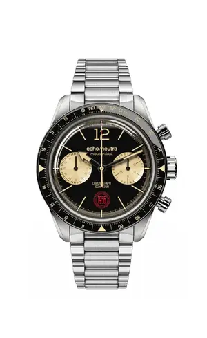 Montre echoneutra 1956 chronographe noir 111