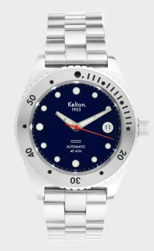 Montre kelton montre de plongee 1955 40 atm 2