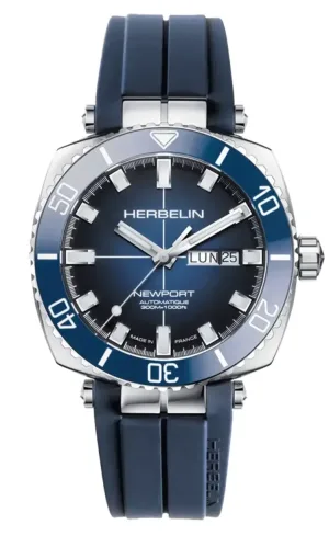 Montre plongee herbelin newport diver automatique 2