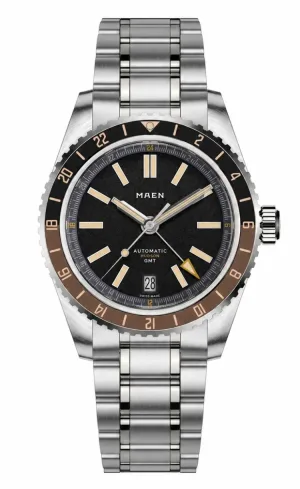 Montre plongee maen hudson 38 gmt mkii 2