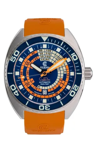 Montre plongee ocean crawler decompression timer 9
