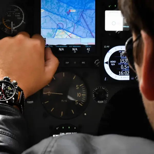 Montre aviaiteur B R M AERO 8 Chrono Horizon 0