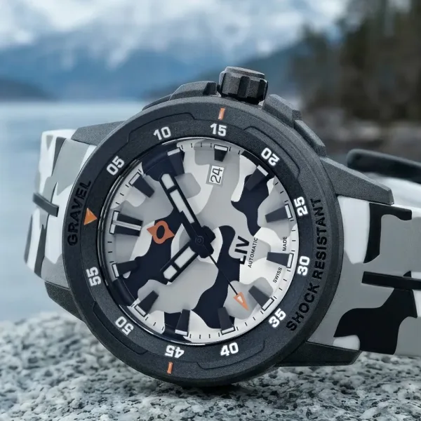 Montre militaire LIV Gravel Nordic Camo 0