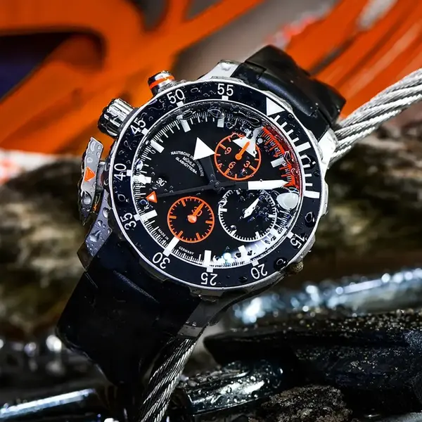 Montre militaire Muhle Glashutte SAR Flieger Chronograph 0
