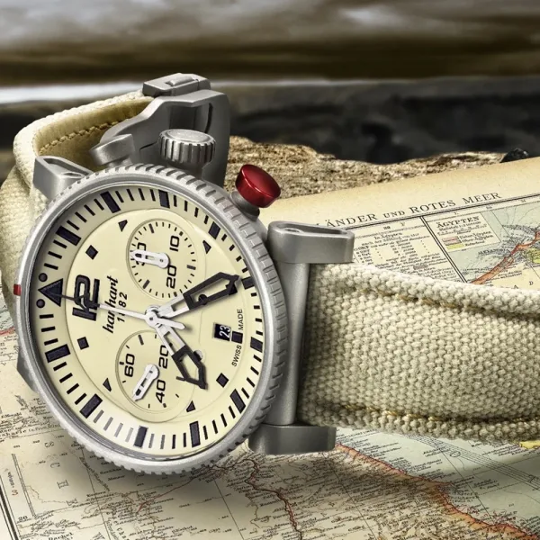 Montre pilote Hanhart PRIMUS Desert Pilot 0
