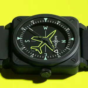 Montre aviateur Bell Ross BR 03 Gyrocompass 0