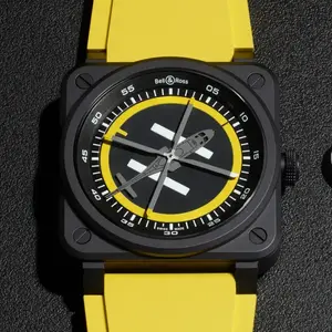 Montre aviateur Bell Ross BR 03 Helipad 0