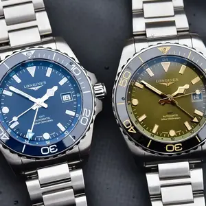 Montre plongee Longines Hydroconquest GMT 0