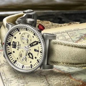 Montre aviateur hanhart primus pilot 1