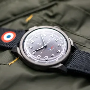 Montre aviateur yema flygraf pilot french air force 9