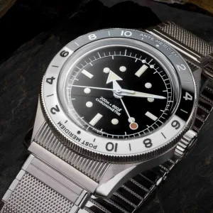 Montre militaire serica chronometre de voyage gmt 12