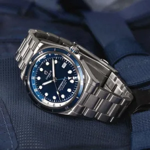 Montre plongee charlie paris concordia gmt 12