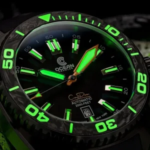 Montre plongee ocean crawler core diver black 1