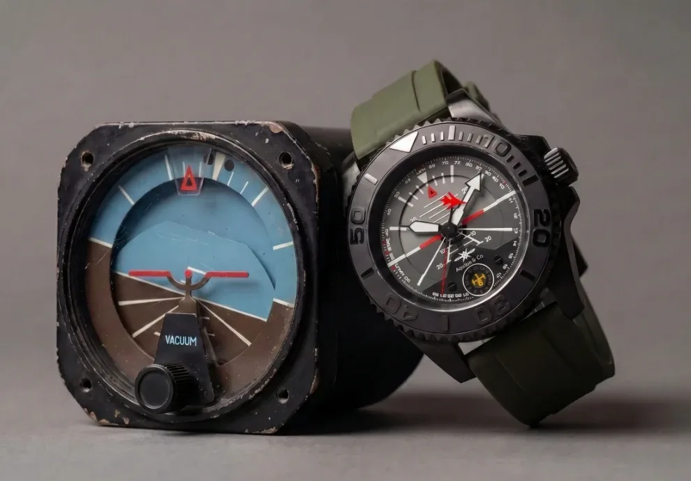Montre aviateur aquilon co horizon 14