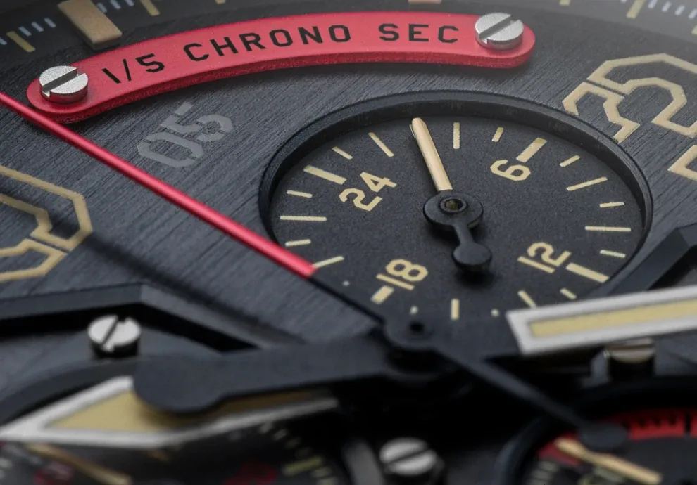 Montre aviateur avi 8 p 51 mustang blakeslee chronograph 11